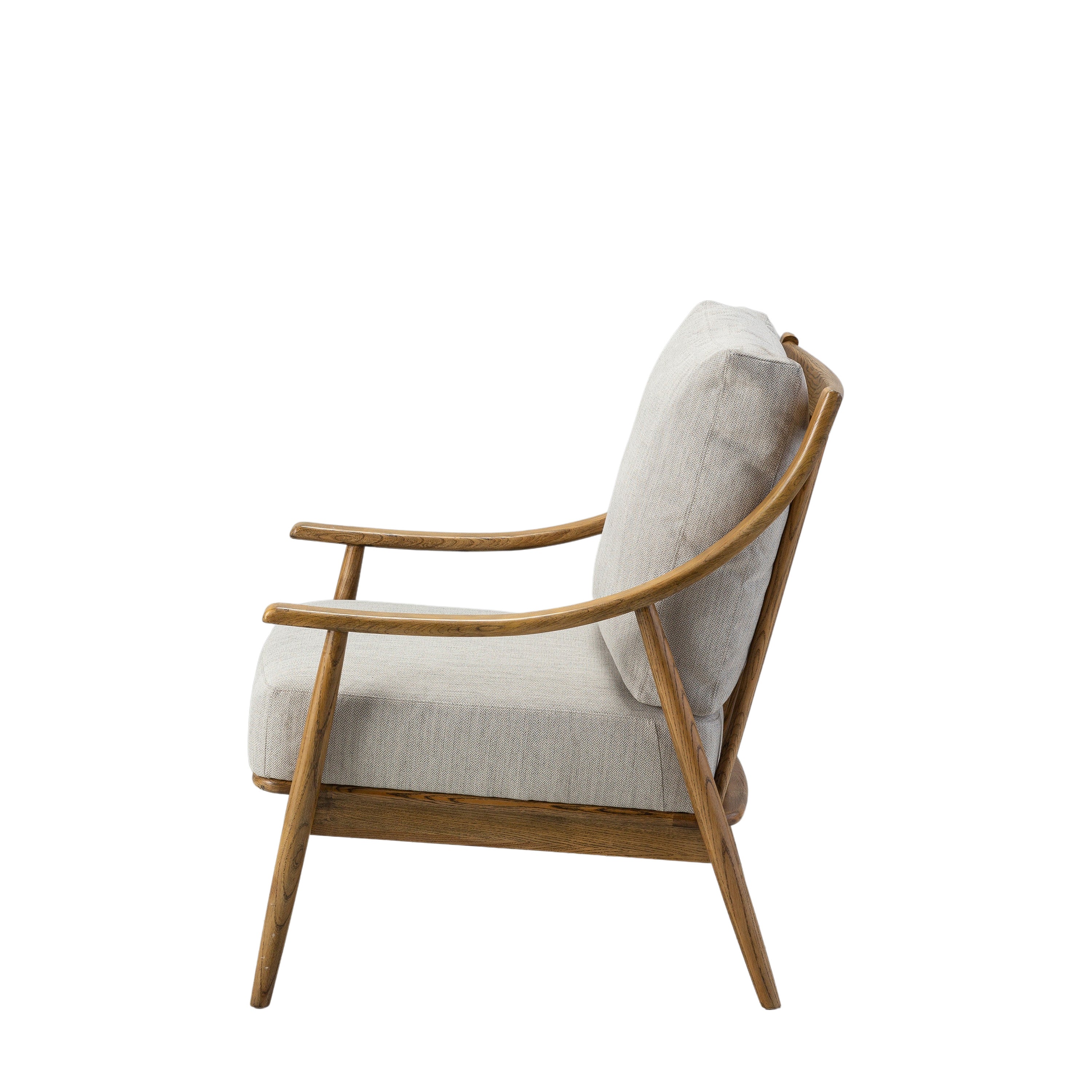 Keiry Natural Linen Armchair